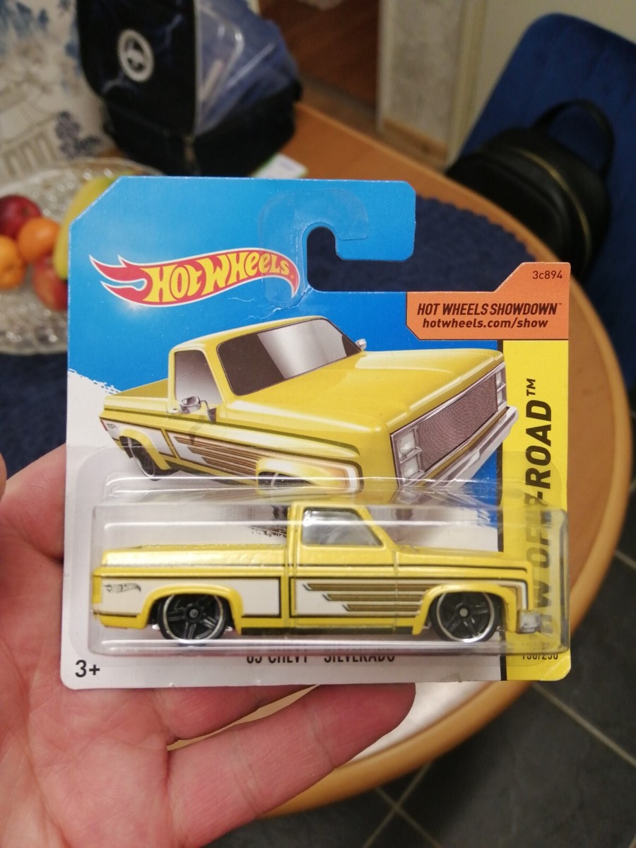 Hot wheels '83 Chevy Silverado 2014 short card | eBay