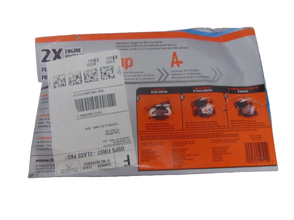 FRAM Extra Guard Air Filter, CA7420 for Select Acura, Honda and Isuzu Vehicles Foto 3 de 4