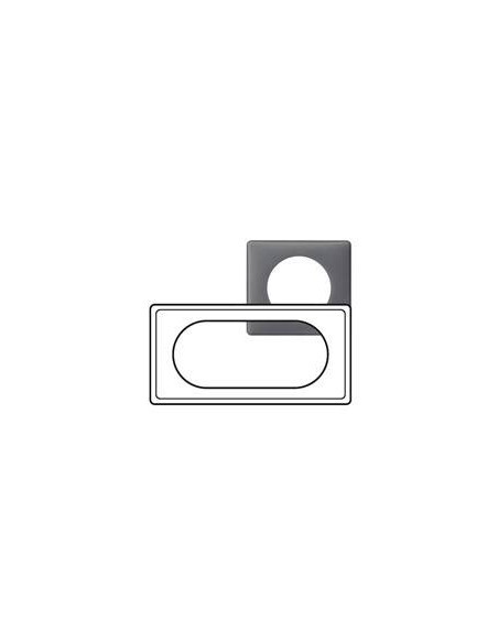Plaque schiste Legrand Celiane 2 postes au design minéral luxe