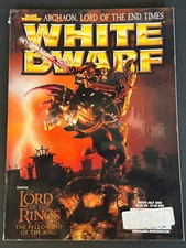 WHITE DWARF Magazine/Games Workshop JULY 2002 Warhammer/The Lord of The Rings