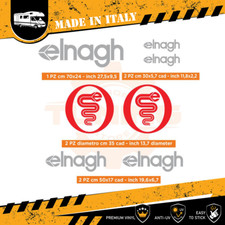 Decalcomania Adesivi Camper Elnagh - D