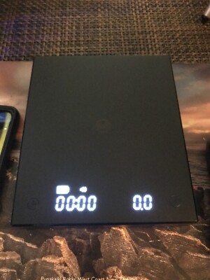 Black Mirror Pour Over Coffee And Espresso Scale Electronic Scale 