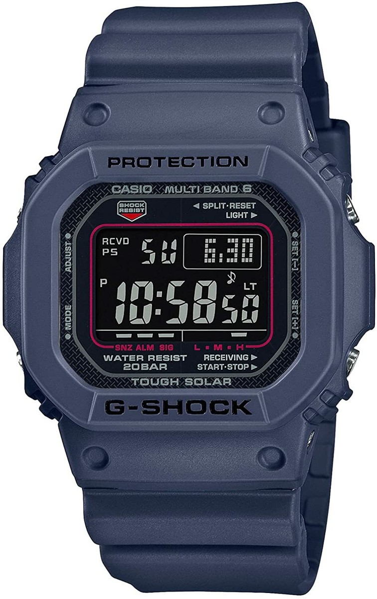 CASIO G-SHOCK GW-M5610U-2JF Blue Navy Red Men's watch Radio CASIO G-SHOCK GW-M5610U-2JF Blue Navy Red Men's watch Radio