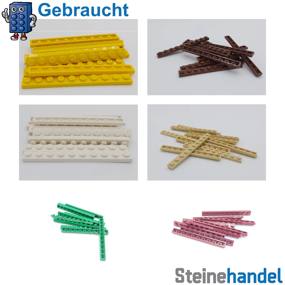 LEGO® 1x10 Platte Plate 1x10 10 Stück ( 4477 ) - Bild 2 von 2
