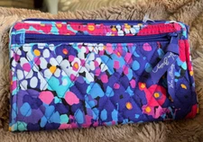 Vera Bradley Wristlet Bright Floral Quilted Wallet
