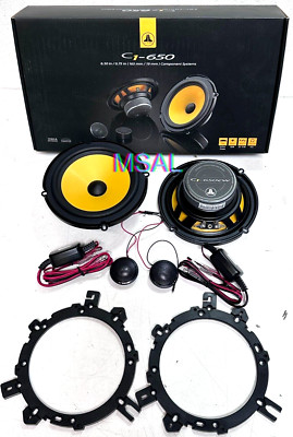 New Version JL Audio C1-650 C1 Series 6.5'' 2 way component speaker system