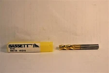 50120 MSE Bassett 5/16 x 13/16 x 2 1/2" Carbide 4 Flute Single End Mill TIN Coat