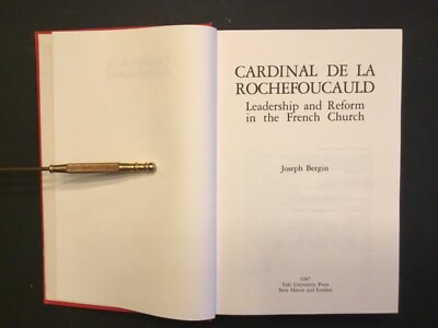 Catholic Book - Cardinal de la Rochefoucauld: Leadership and Reform - 1987