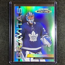 2021-22 Stature Nhl Jack Campbell Gravitas Green 100/125