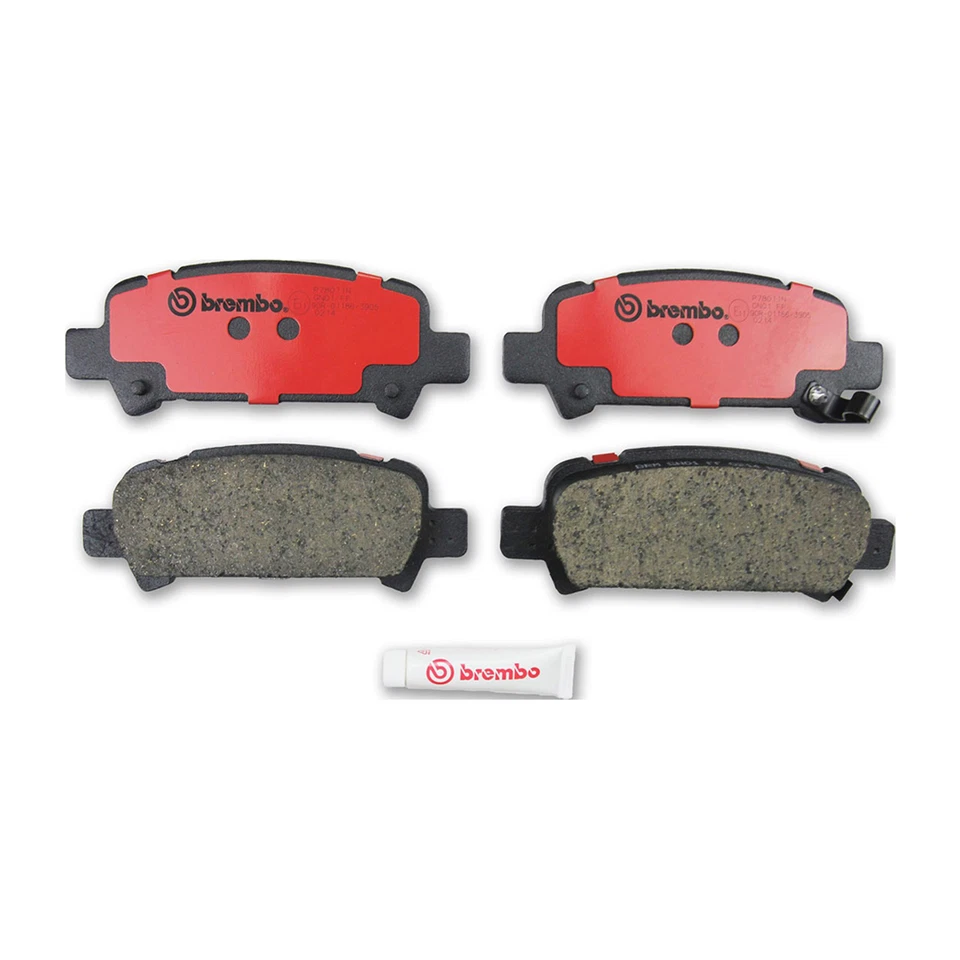 Juego de pastillas de freno de disco trasero rotor de freno de disco para Subaru Impreza 1999-2003 Foto 3 de 4