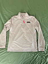 Vineyard Vines Girls Quarter Zip Pullover Shep Shirt