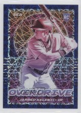 2021 Panini Chronicles Overdrive Blue Velocity Prizm Jarred Kelenic #7 0c4