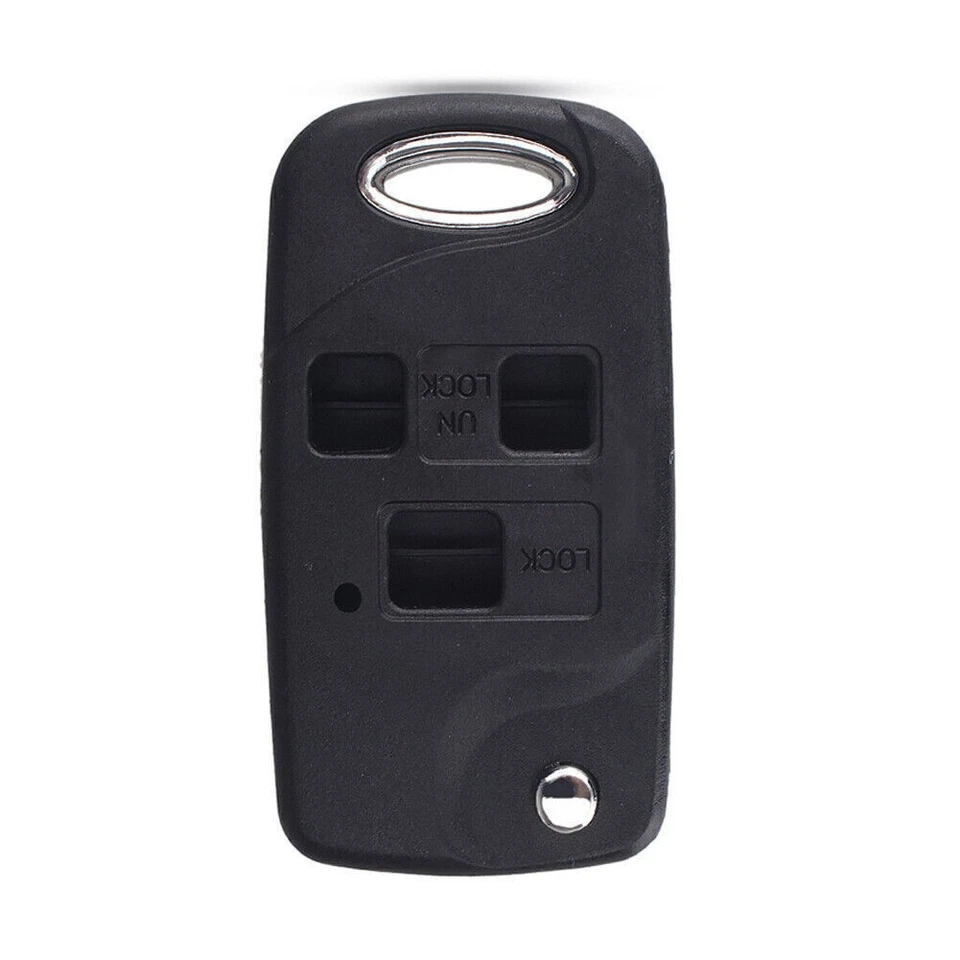 3-Button Remote Key Fob Flip Shell Case for Lexus GS300 GS400 GS430 IS300 LS400 - Image 2 of 4