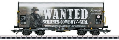 Märklin I+S 47233  H0 Schiebeplanenwagen ERR/Captrain, Ep.VI AC
