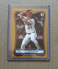 2026 Topps Bowman Mike Trout Gold /50 #100 Los Angeles Angels MLB Card