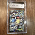 2016 CGC 7 NM Blastoise EX Full Art Holo #XY122 Pokemon XY Black star Promo