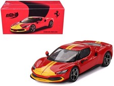 BBR BBRFER64002 1/64 Ferrari 296 GTB Assetto Fiorano Rosso Corsa Red