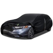 6 Layers Car Cover Waterproof All Weather for Automobiles, Size A3 with Zippe...