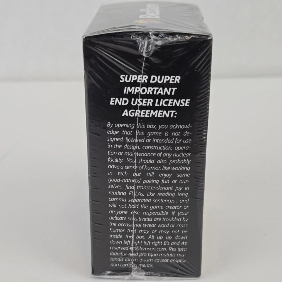 Jogo de cartas Bedlam PACOTE DE SERVIÇO 2 não oficial feito por funcionário da Microsoft KC Lemson 2019 - Imagem 2 de 4