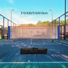 Portable Pickleball Net Set with Carry Bag for Game Lawns Public Playground