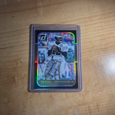 2016 Donruss Football Randall Cunningham Silver Press Proof  /100 Last In Print!