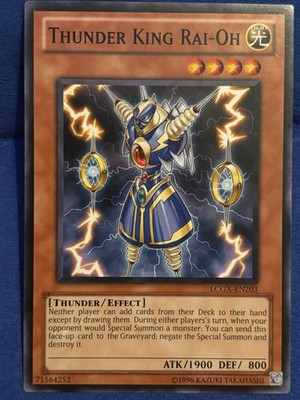 Thunder King Rai-Oh LCGX-EN203 Legendary Collection 2 YUGIOH!