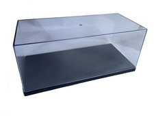 Modellauto Vitrine 1:24 1:32 Acryl Einzelvitrine Schwarz
