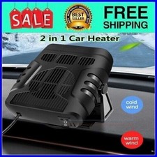 12V Car Heater Portable Electric Heating Fan Defogger Defroster Demister