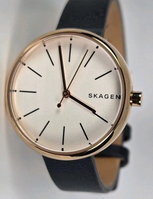 SKAGEN SIGNATUR WOMEN'S ROSE GOLD TONE 30mm STAINLES ST WATER RESISTANT 5ATM 