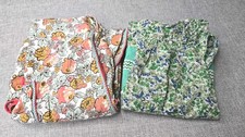2 Vintage Style Kitchen Waist Apron  Floral P...