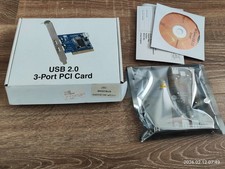 Belkin USB 2.0 3 porty karta PCI adapter komputer stacjonarny komputer karta rozszerzeń