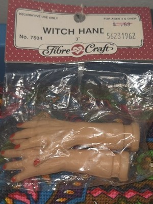 Vintage Witch Doll Hands
