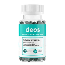 Deos Body Deodorizing Supplement - Detoxify The Body and Eliminate Body Odor