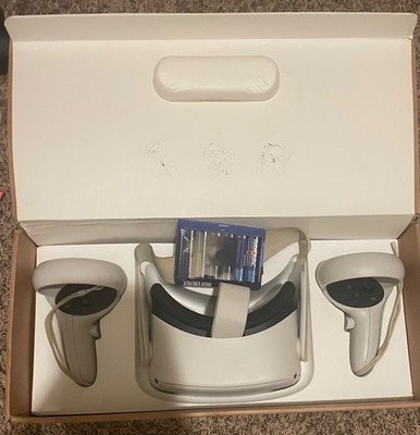 Meta Oculus Quest 2 128GB Standalone VR Headset (Full Set), Full box