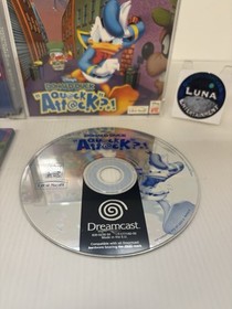 Donald Duck &lsquo;Quack Attack&rsquo;  Sega Dreamcast Game Complete W/Manual