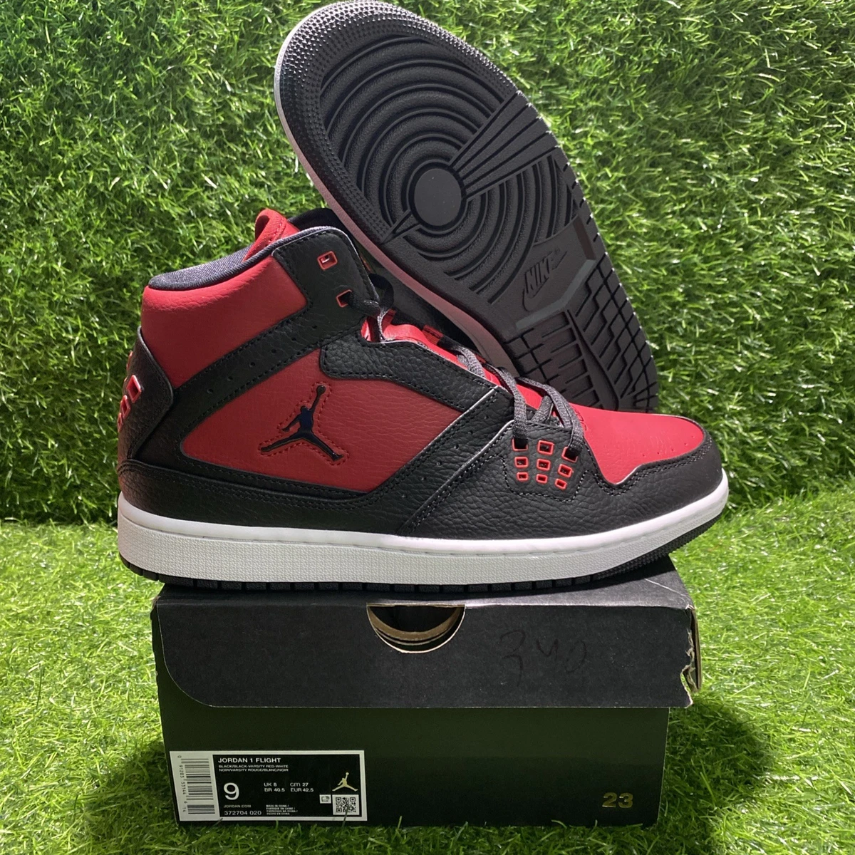 Size 7M - Air Jordan 1 Flight Men\'s Sneakers LT Graphite/Black-Stealth s-l1200.jpg main image 3