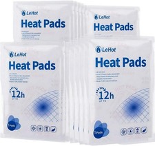 Hot Body Warmers - 40 Pack Disposable Adhesive Patches for Up to 12 Hours of