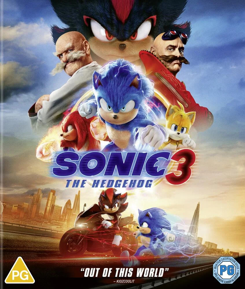 BLU-RAY  SONIC THE HEDGEHOG 3   BRAND NEW SEALED UK STOCK - Image 3