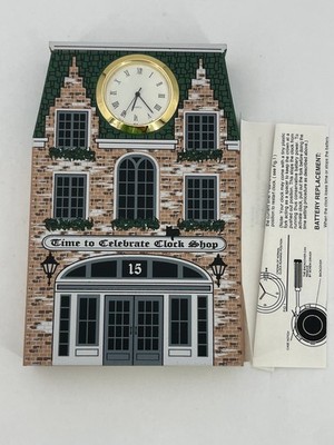 Cat's Meow- The Time to Celebrate Clock Shop, Collectors Club Series #15.312