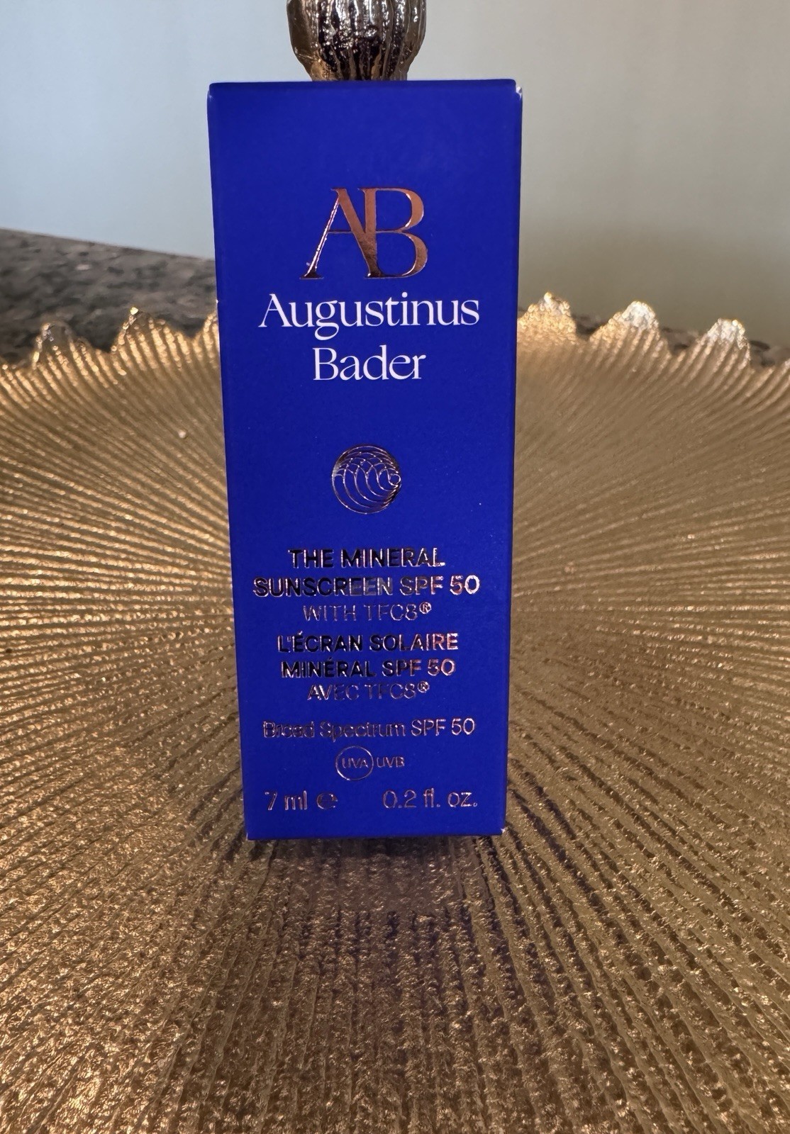 AUGUSTINUS BADER The Mineral sunscreen 50 With TFC8~ Box Sealed~ Travel 0.2oz