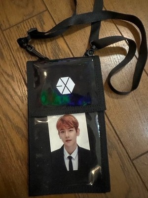 EXO Baekhyun neck strap with photo
