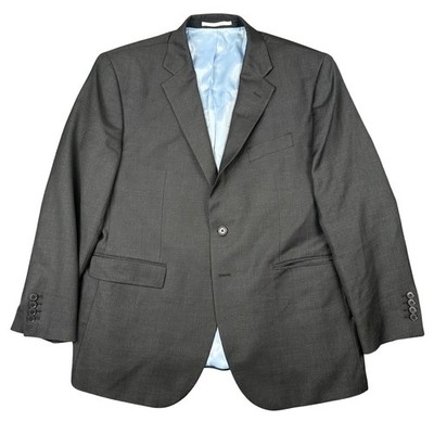 Charles Tyrwhitt Blazer Mens 44S Classic Fit Super 110s Wool Jacket Charcoal