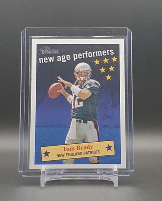 Tom Brady 2006 Topps Heritage New Age Performers New England Patriots #NAP5