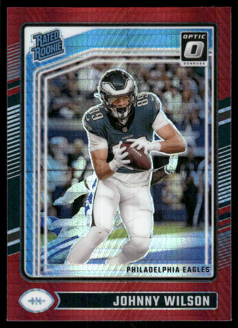 2024 Donruss Optic Red Hyper #256 Johnny Wilson RR - FB