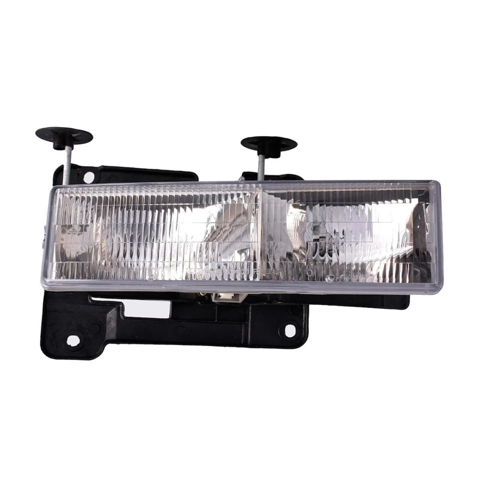 For GMC C3500HD 2001 2002 Headlight | Clear Lens | Plastic Lens | 12.8 Voltage - Image 2 of 4