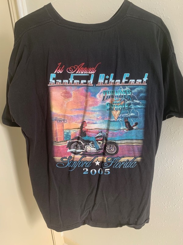 Sanford Florida Bike Fest 2005  XXL / Motorcycle t-shirt