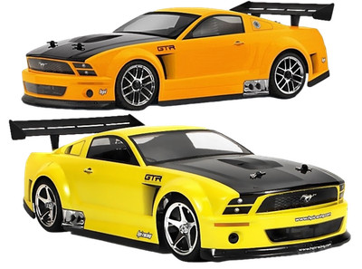 1:10 / HPI 17504, RC Car Karosserie Ford Mustang Gt-R, + Decals, unlackiert