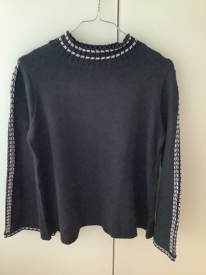 Feinstrick  - Pullover | schwarz | HEINE | Gr.42 | Baumwolle 50% | NEU