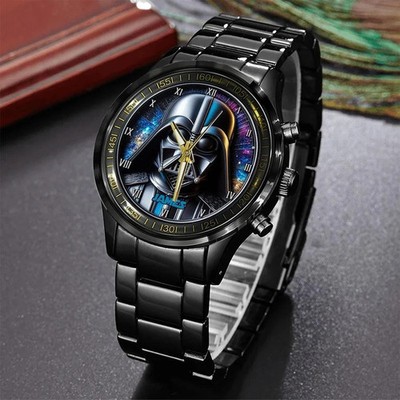 Star Wars Personalized The Force Space Adventure Stainless Steel Watch Y37264