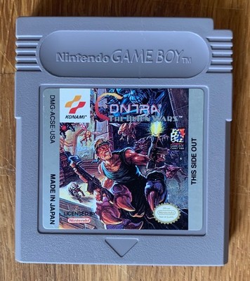 Contra The Alien Wars Gameboy DMG-ACSE